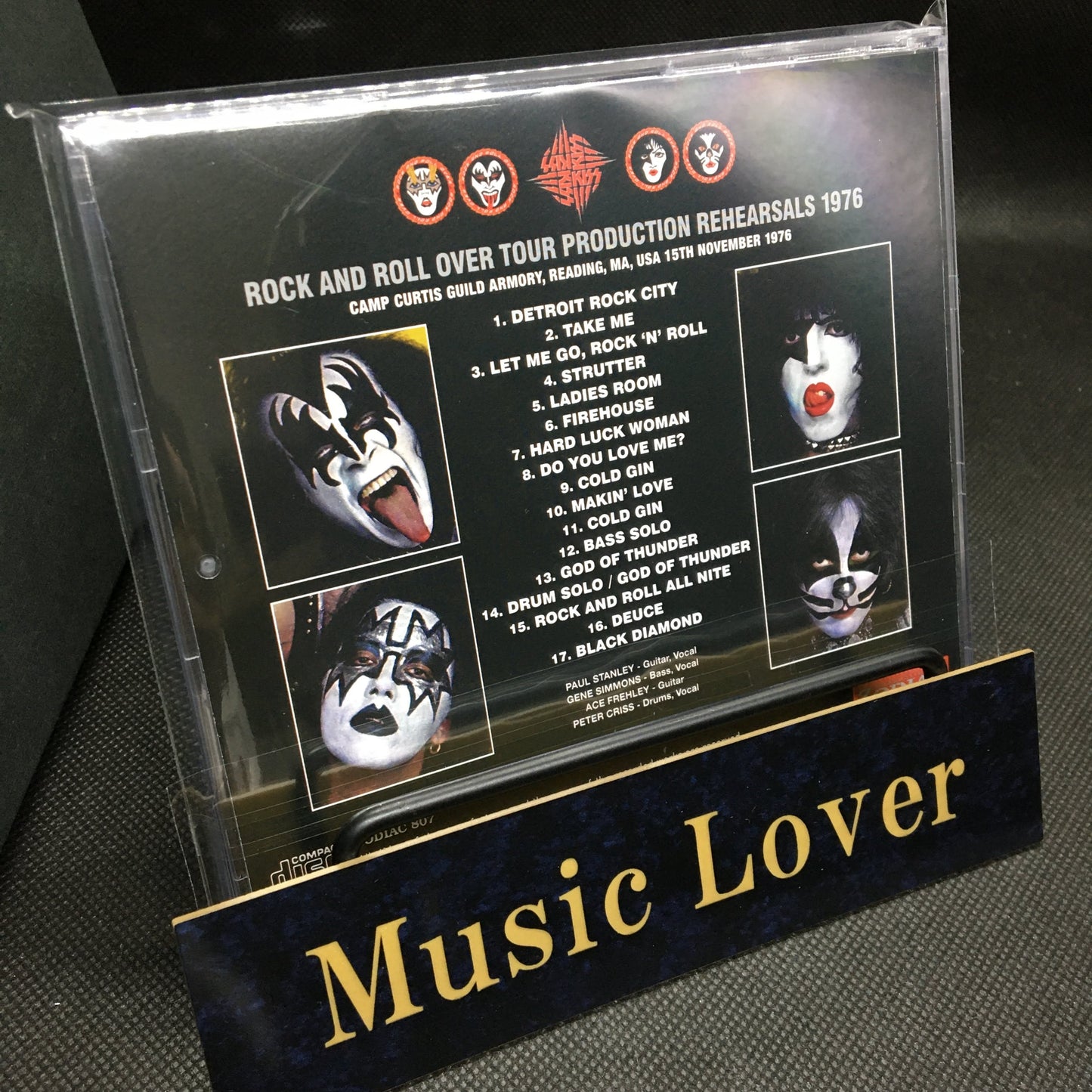 KISS / ROCK AND ROLL OVER TOUR PRODUCTION REHEARSALS 1976 (1CD)