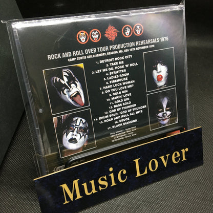 KISS / ROCK AND ROLL OVER TOUR PRODUCTION REHEARSALS 1976 (1CD)