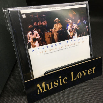 WEATHER REPORT / LIVE AT ROYAL OAK THEATRE 771129 (1CDR)