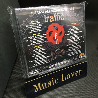 TRAFFIC / THE LAST AMERICAN TOUR 1994  Soundboard / PRO shot (3CDR+1DVDR)