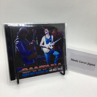 SANTANA / SECOND NIGHT IN VERONA 1984 with MICK TAYLOR (2CDR)