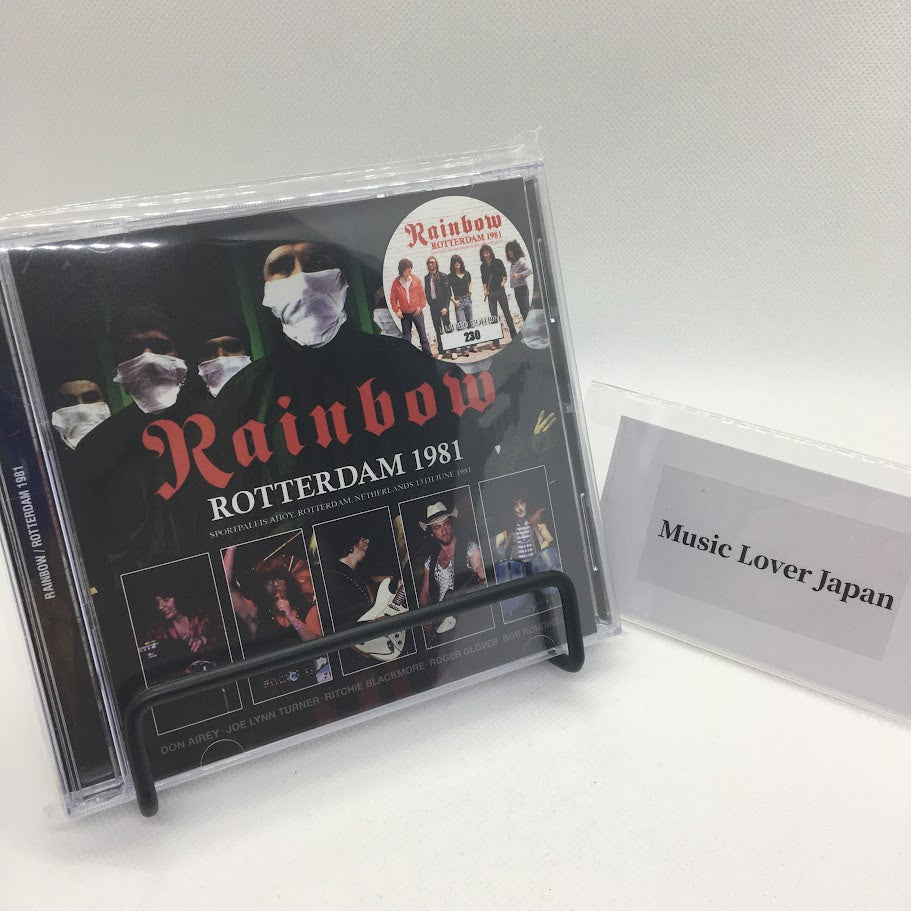 RAINBOW / ROTTERDAM 1981 (2CD+1DVDR)