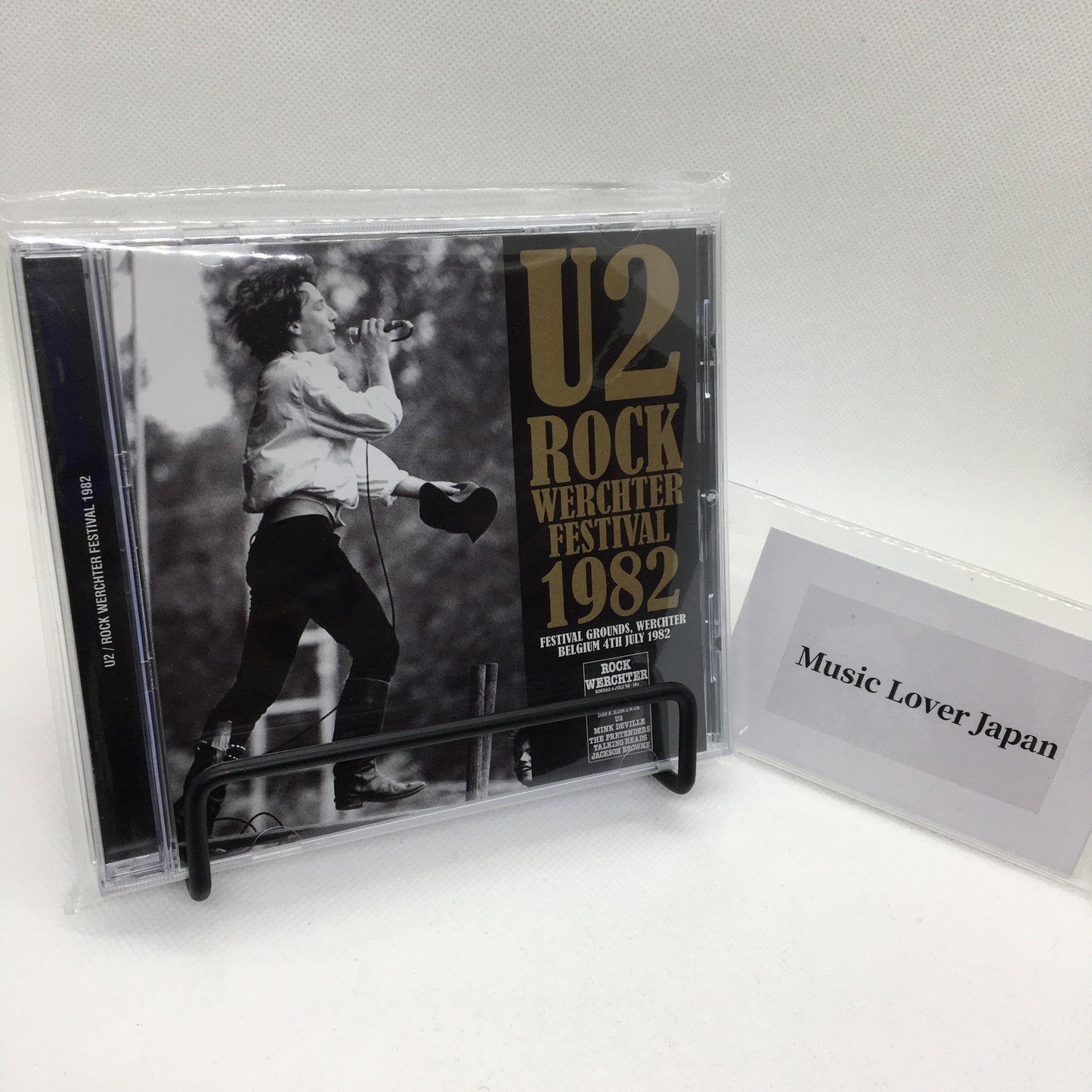 U2 / ROCK WERCHTER FESTIVAL 1982 STEREO SOUNDBOARD (1CD+1DVDR) Pro shot