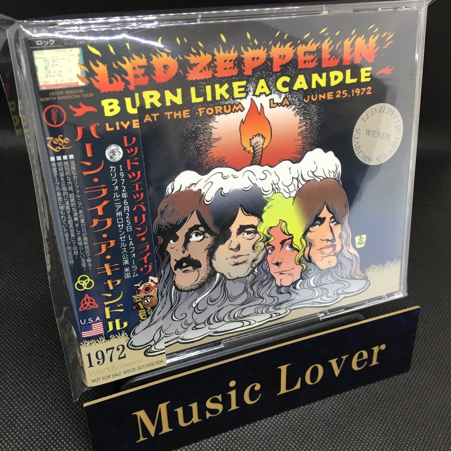 LED ZEPPELIN / BURN LIKE A CANDLE 【3CD】