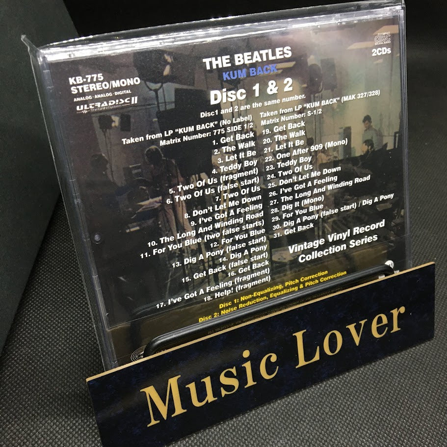 THE BEATLES / KUM BACK (2CD)