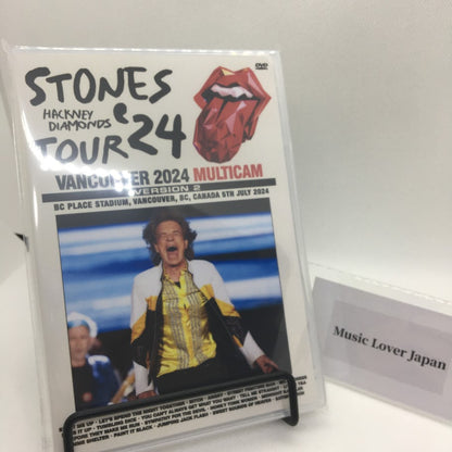 THE ROLLING STONES / VANCOUVER 2024 MULTICAM VERSION 2 (1DVDR)