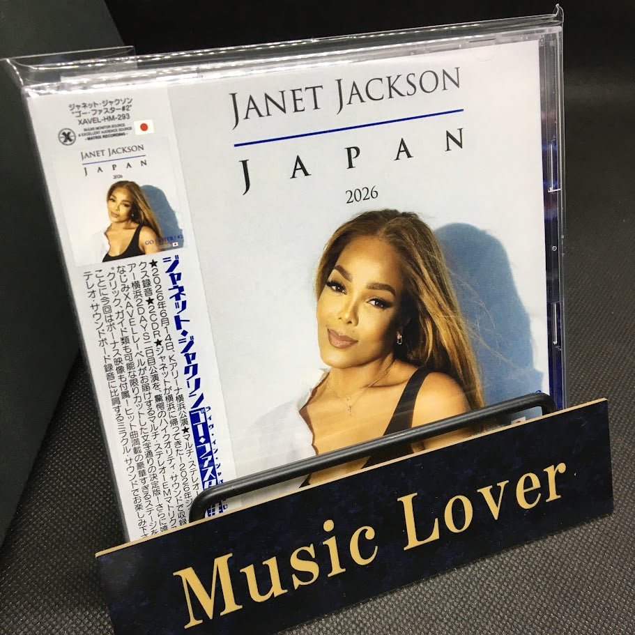 Janet Jackson / Go Faster #2 Japan 2026 Yokohama 2nd Night Definitive Edition (2CDR+1DVDR)