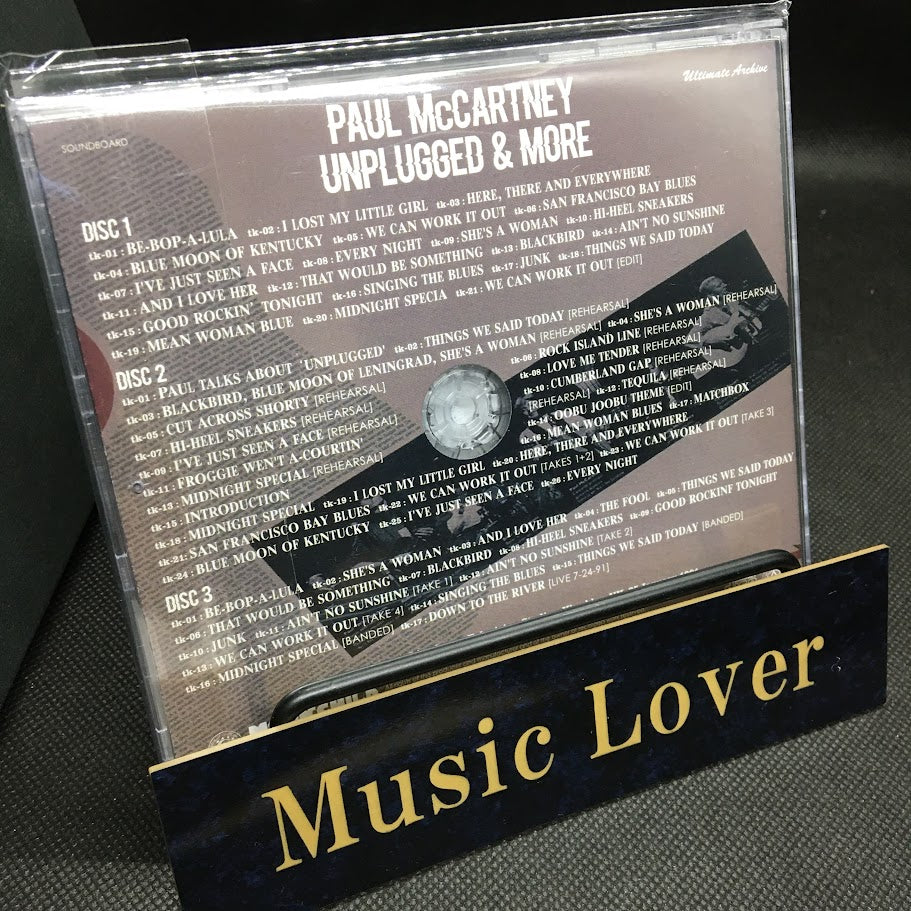 Paul McCartney / Unplugged & More (3CD) Moonchild