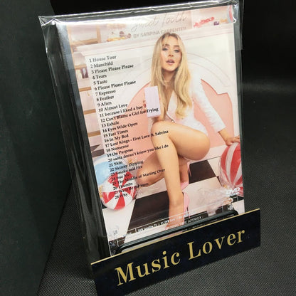 Sabrina Carpenter / Music Video Collection (1DVDR) Unprinted white disc