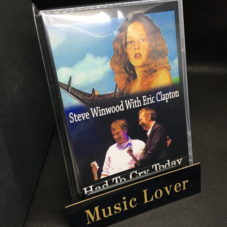 STEVE WINWOOD With ERIC CLAPTON / Had To Cry Today Pro-Shot (1DVDR)