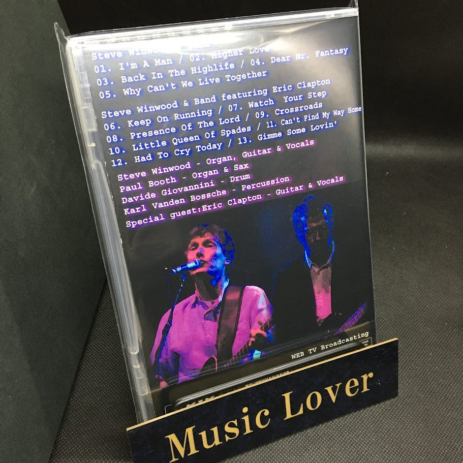 STEVE WINWOOD With ERIC CLAPTON / Had To Cry Today Pro-Shot (1DVDR)