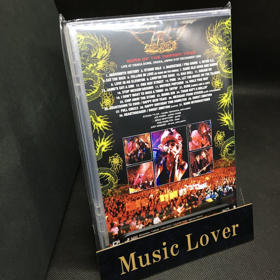 AEROSMITH / OSAKA DOME 1999 NEW YEARS EVE LIVE BROADCAST PRO SHOT (1DVDR)