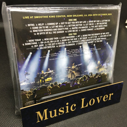 PAUL McCARTNEY / NEW ORLEANS 2025 ORIGINAL IN EAR MONITOR RECORDING IEM (2CD)