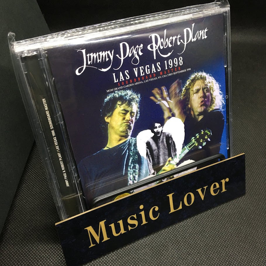 JIMMY PAGE & ROBERT PLANT / LAS VEGAS 1998 SOUNDBOARD MASTER (2CD+1DVDR)