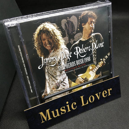 JIMMY PAGE & ROBERT PLANT / SHEPHERDS BUSH 1998 MULTITRACK MASTER 2nd Press STEREO SOUNDBOARD (2CD+1DVDR)