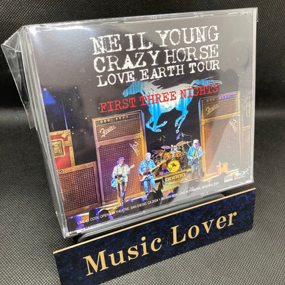 NEIL YOUNG & CRAZY HORSE / LOVE EARTH TOUR 2024 FIRST THREE NIGHTS (3CDR+1BDR)