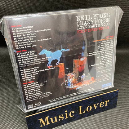 NEIL YOUNG & CRAZY HORSE / LOVE EARTH TOUR 2024 FIRST THREE NIGHTS (3CDR+1BDR)
