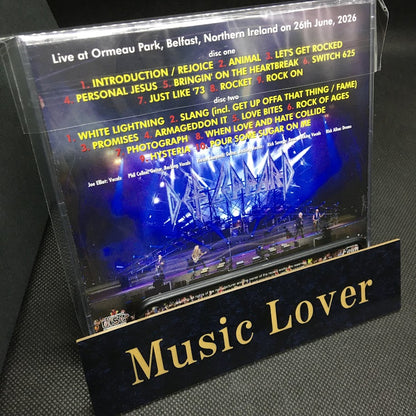 DEF LEPPARD / BELSONIC 2026 (2CDR)