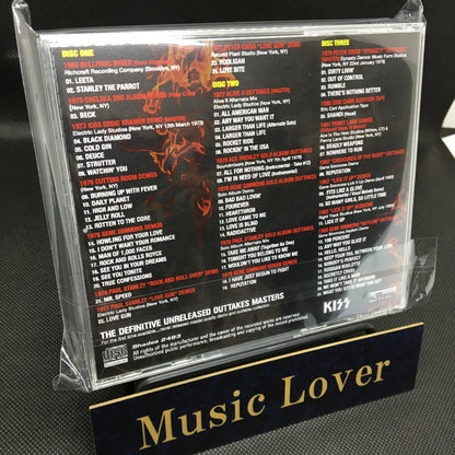 KISS / THE DEFINITIVE UNRELEASED OUTTAKES MASTERS (3CDR)