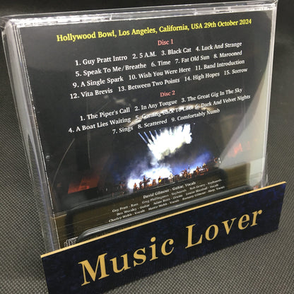 DAVID GILMOUR / HOLLYWOOD BOWL 2024 1ST NIGHT (2CDR)