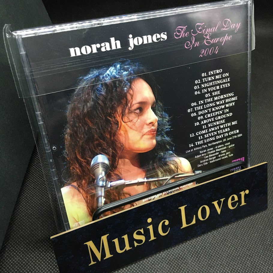 NORAH JONES / THE FINAL DAY IN EUROPE 2004 STEREO SOUNDBOARD (1CDR)
