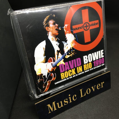 DAVID BOWIE / ROCK IN RIO 1990 STEREO SOUNDBOARD/PRO-SHOT (2CDR+1DVDR)
