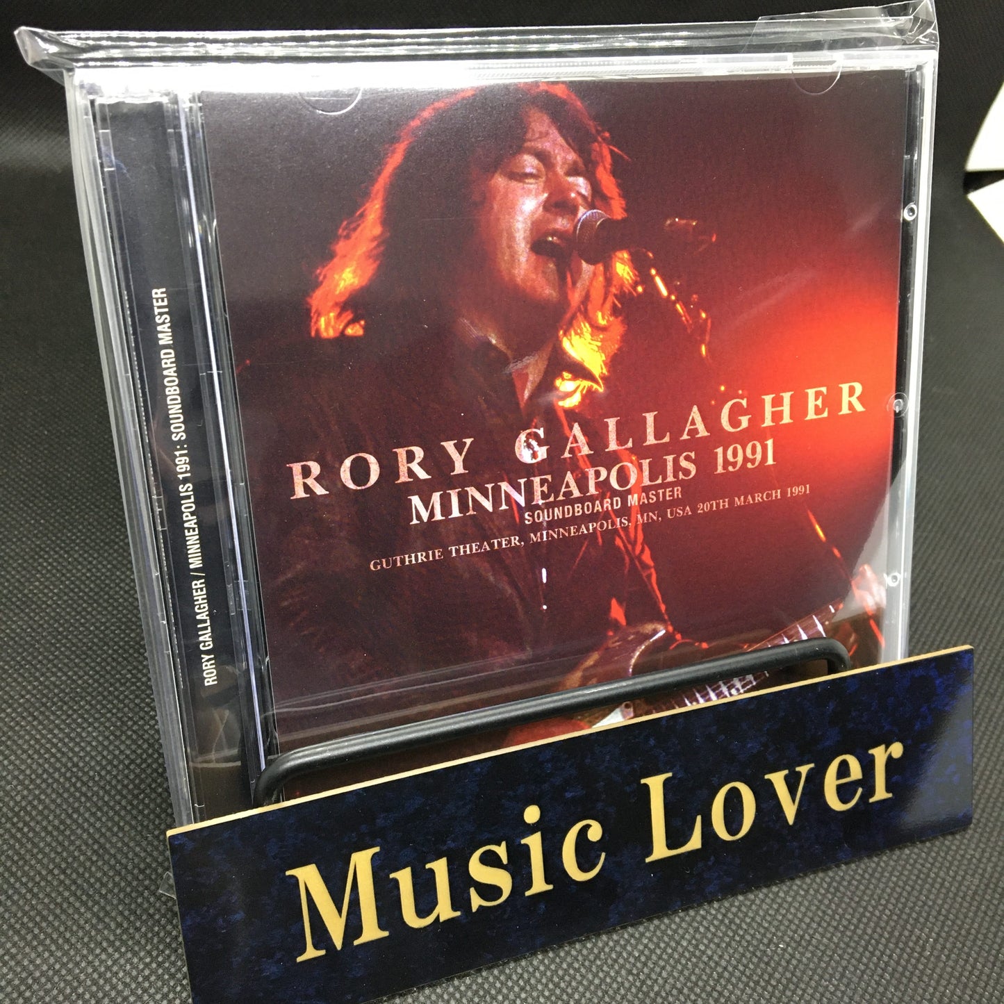RORY GALLAGHER / MINNEAPOLIS 1991 SOUNDBOARD MASTER (2CD+1DVDR)