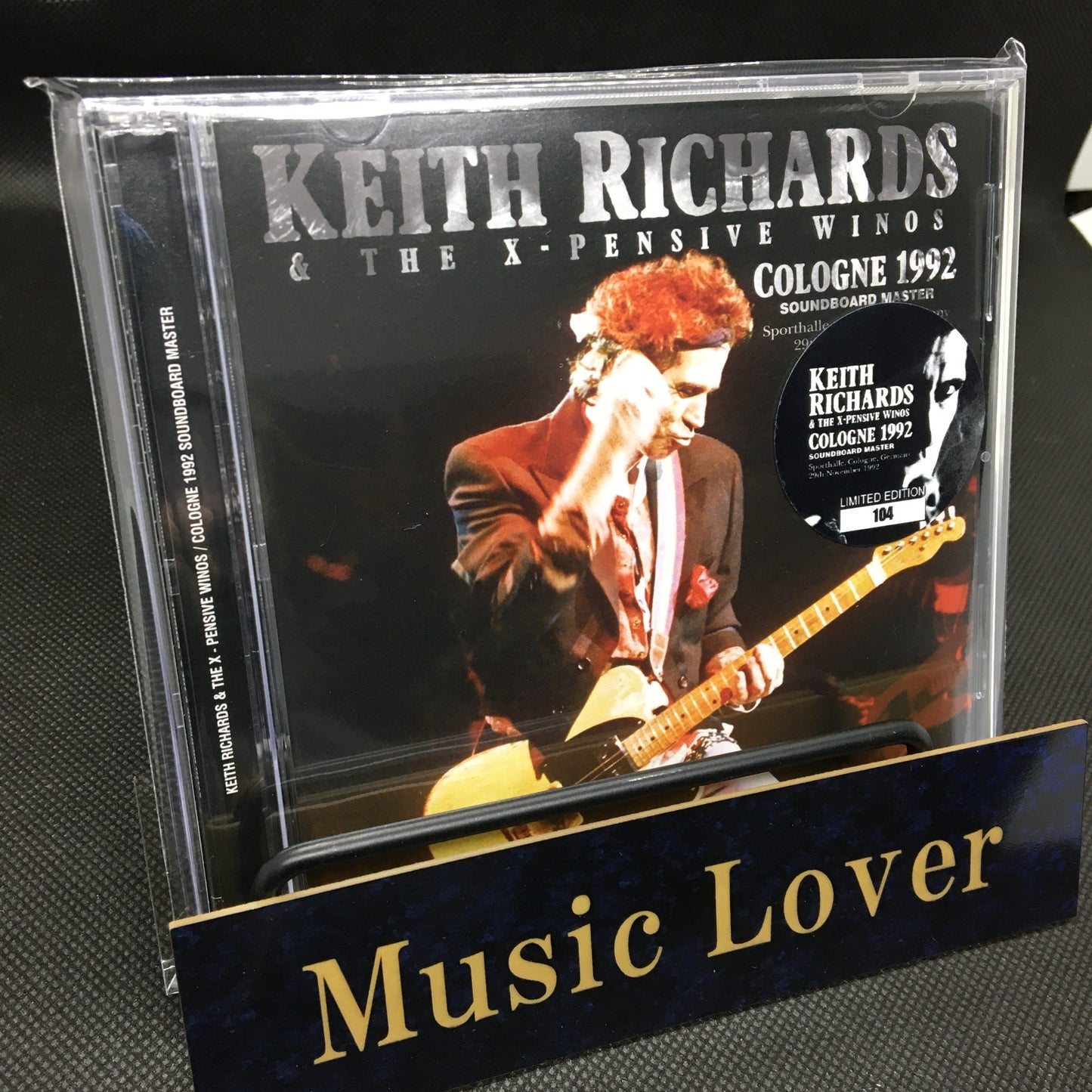 KEITH RICHARDS & THE X-PENSIVE WINOS / COLOGNE 1992 SOUNDBOARD MASTER (2CD)