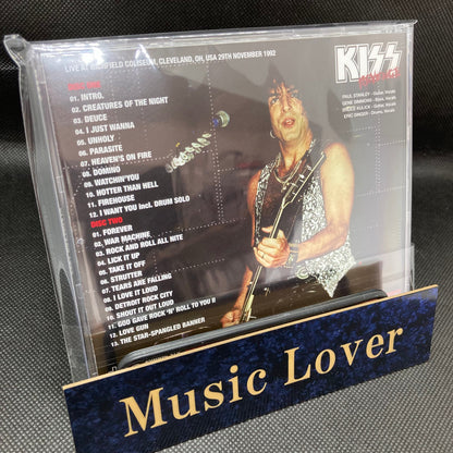 KISS / CLEVELAND 1992 STEREO SOUNDBOARD (2CD)