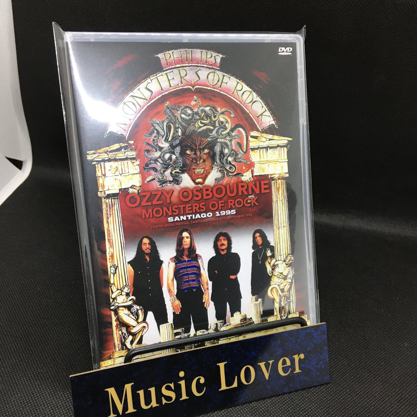OZZY OSBOURNE / MONSTERS OF ROCK SANTIAGO 1995 PRO SHOT (1DVDR)