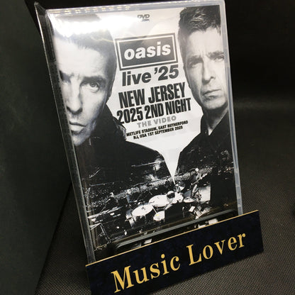 OASIS / NEW JERSEY 2025 2ND NIGHT THE VIDEO (1DVDR)