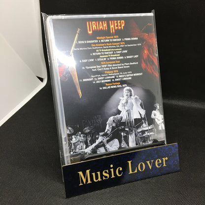 URIAH HEEP / LIVE 1975-1976 PRO SHOT (1DVDR)