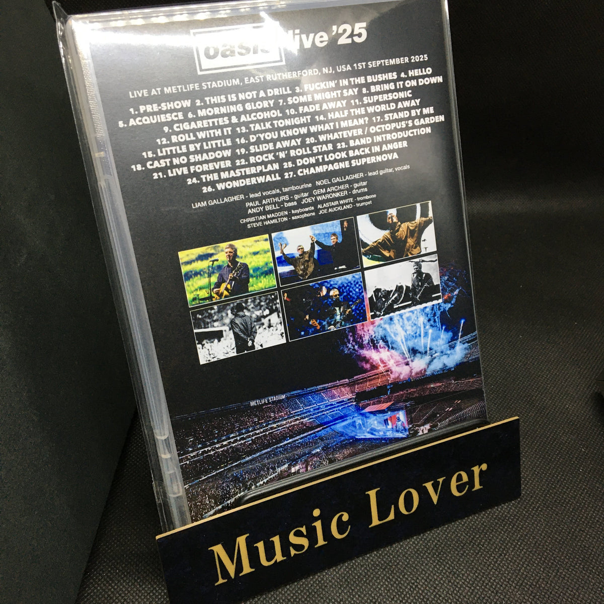 OASIS / NEW JERSEY 2025 2ND NIGHT THE VIDEO (1DVDR)