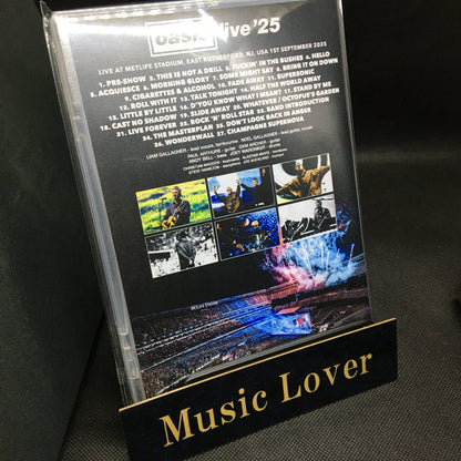 OASIS / NEW JERSEY 2025 2ND NIGHT THE VIDEO (1DVDR)