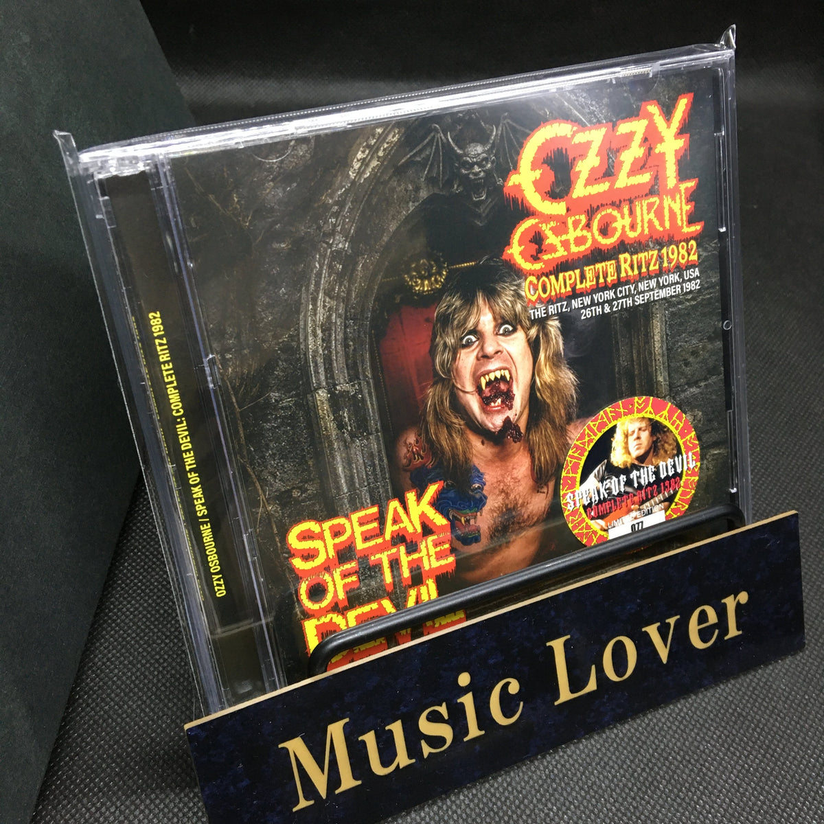 OZZY OSBOURNE / SPEAK OF THE DEVIL COMPLETE RITZ 1982 STEREO SOUNDBOARD (2CD)