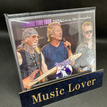 Deep Purple / 1 More Time Tour 2024 (2CDR) Bank NH Pavilion Gilford New Hampshire