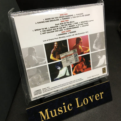 PINK FLOYD / WEMBLEY 1974 2ND NIGHT MASTER TAPES (3CD)