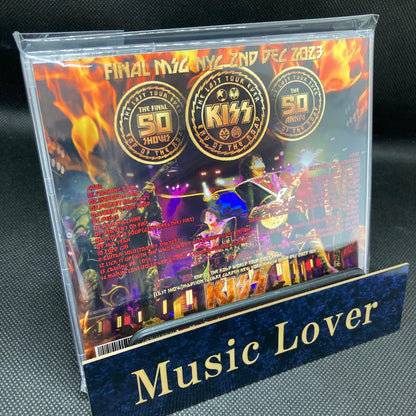 KISS / End of the Road World Tour 2023 Final NY Last show Soundboard (2CDR)