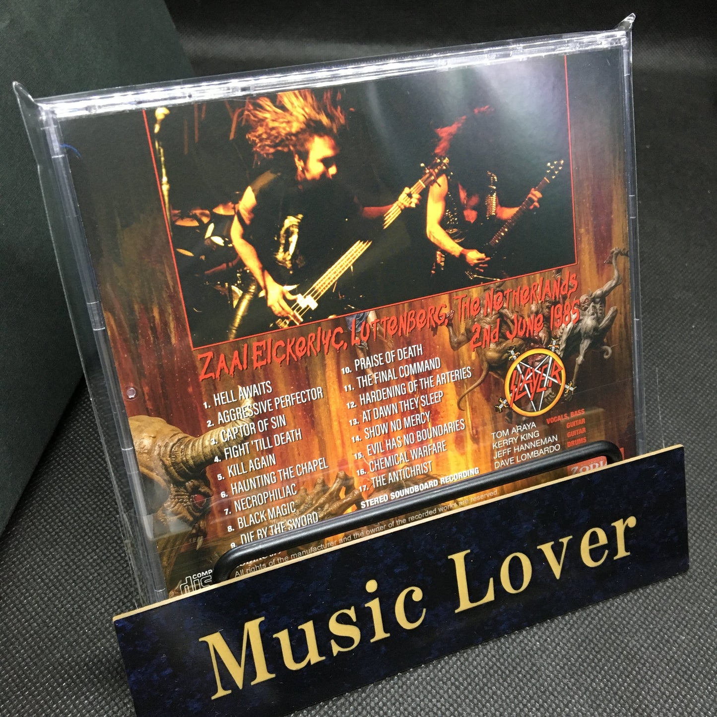 SLAYER / LUTTENBURG 1985 SOUNDBOARD (1CD)