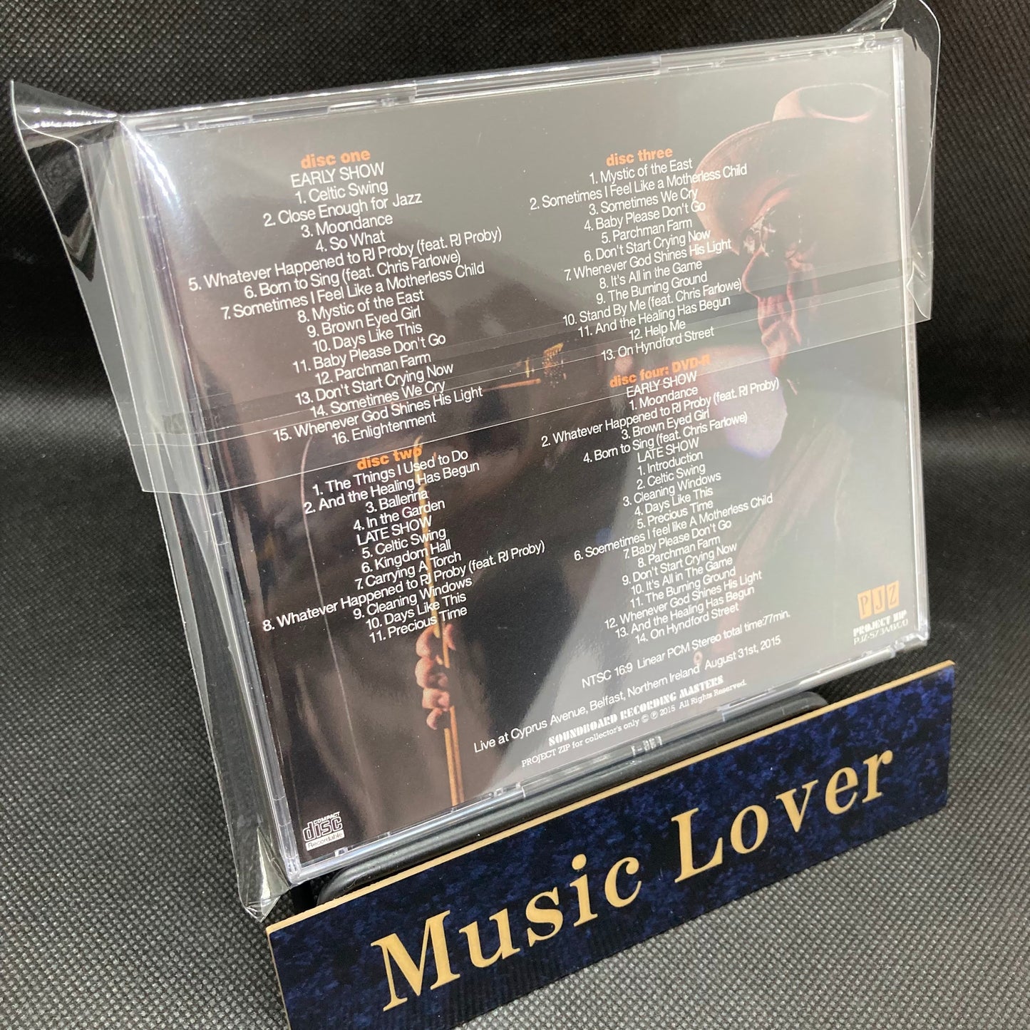 VAN MORRISON / UP ON CYPRUS AVENUE (3CDR+1DVDR)