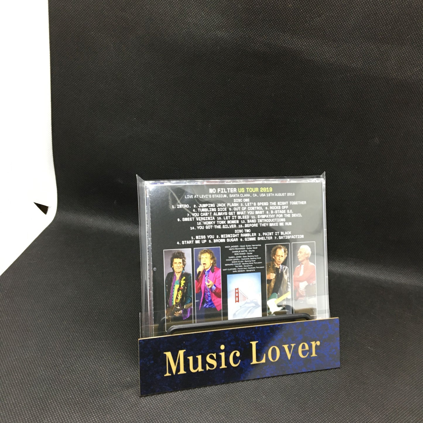 THE ROLLING STONES / SANTA CLARA 2019 DEFINITIVE MASTER (2CD)