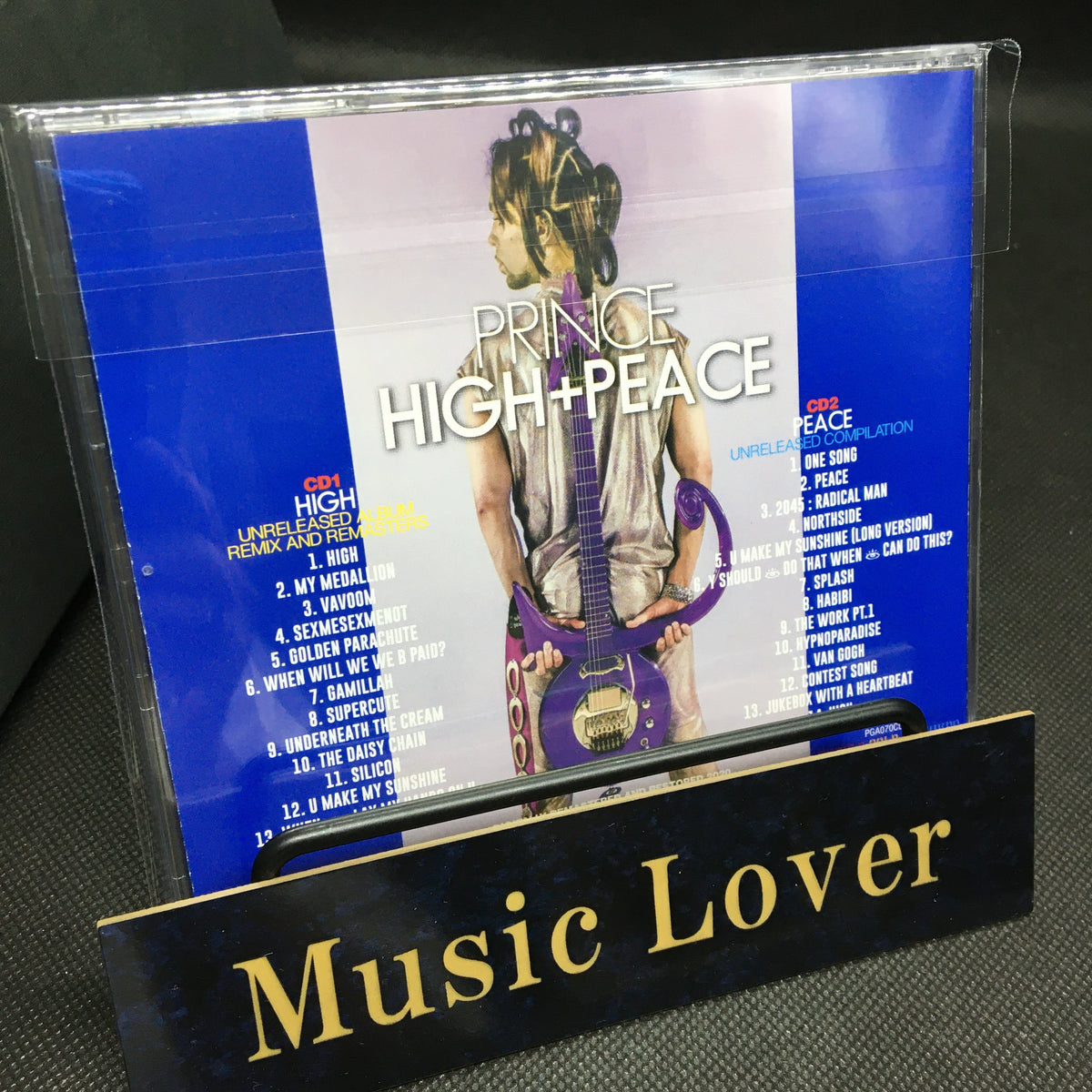 Prince High Peace Unreleased Album Compilation Remix and Remasters 2CD PGA