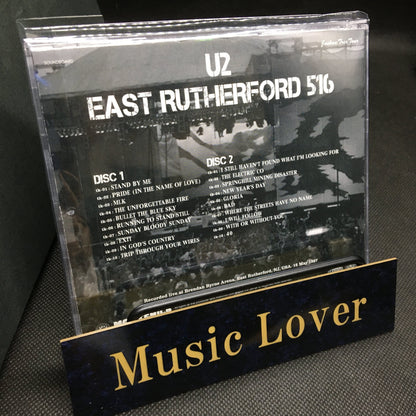 U2 / East Rutherford 516 Joshua Tree Tour 1987 (2CD) Soundboard
