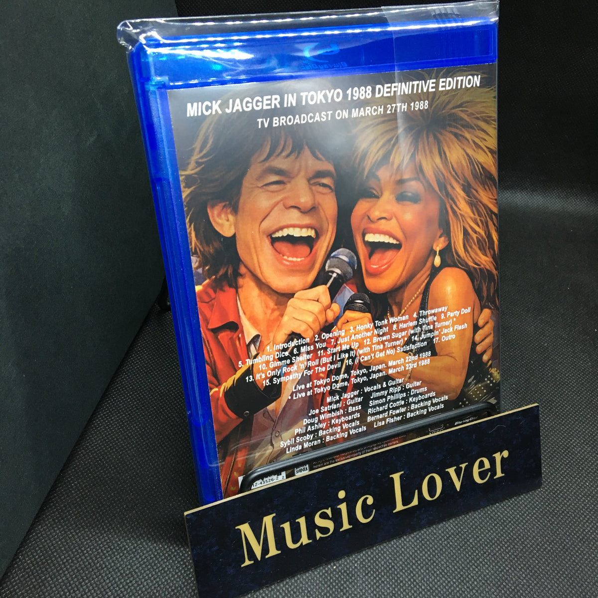 MICK JAGGER / IN TOKYO 1988 DEFINITIVE EDITION HD PRO-SHOT (1BDR)