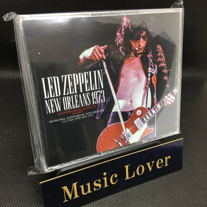 LED ZEPPELIN / NEW ORLEANS 1973 SOUNDBOARD & AUDIENCE MATRIX (3CD)