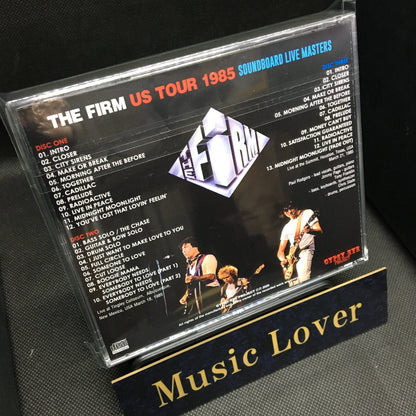 THE FIRM / US TOUR 1985: SOUNDBOARD LIVE MASTERS (3CDR)