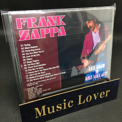 FRANK ZAPPA / LATE SHOW IN SALT LAKE CITY 1980 Soundboard (1CDR)