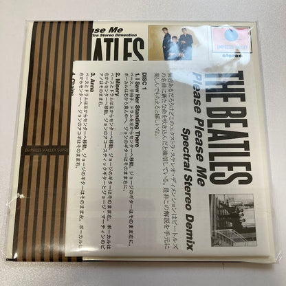 THE BEATLES / PLEASE PLEASE ME (2CD) Spectral Stereo Demix Sticker promotional copy Limited Last ONE