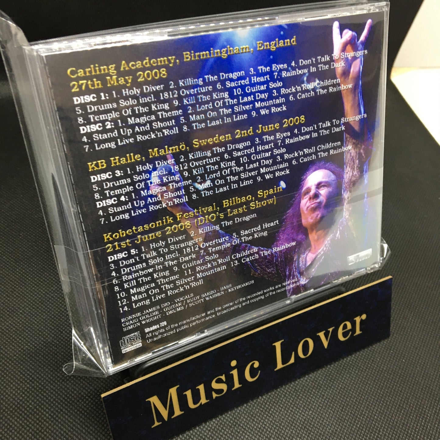 DIO / THE FINAL TOUR 2008 (5CDR)