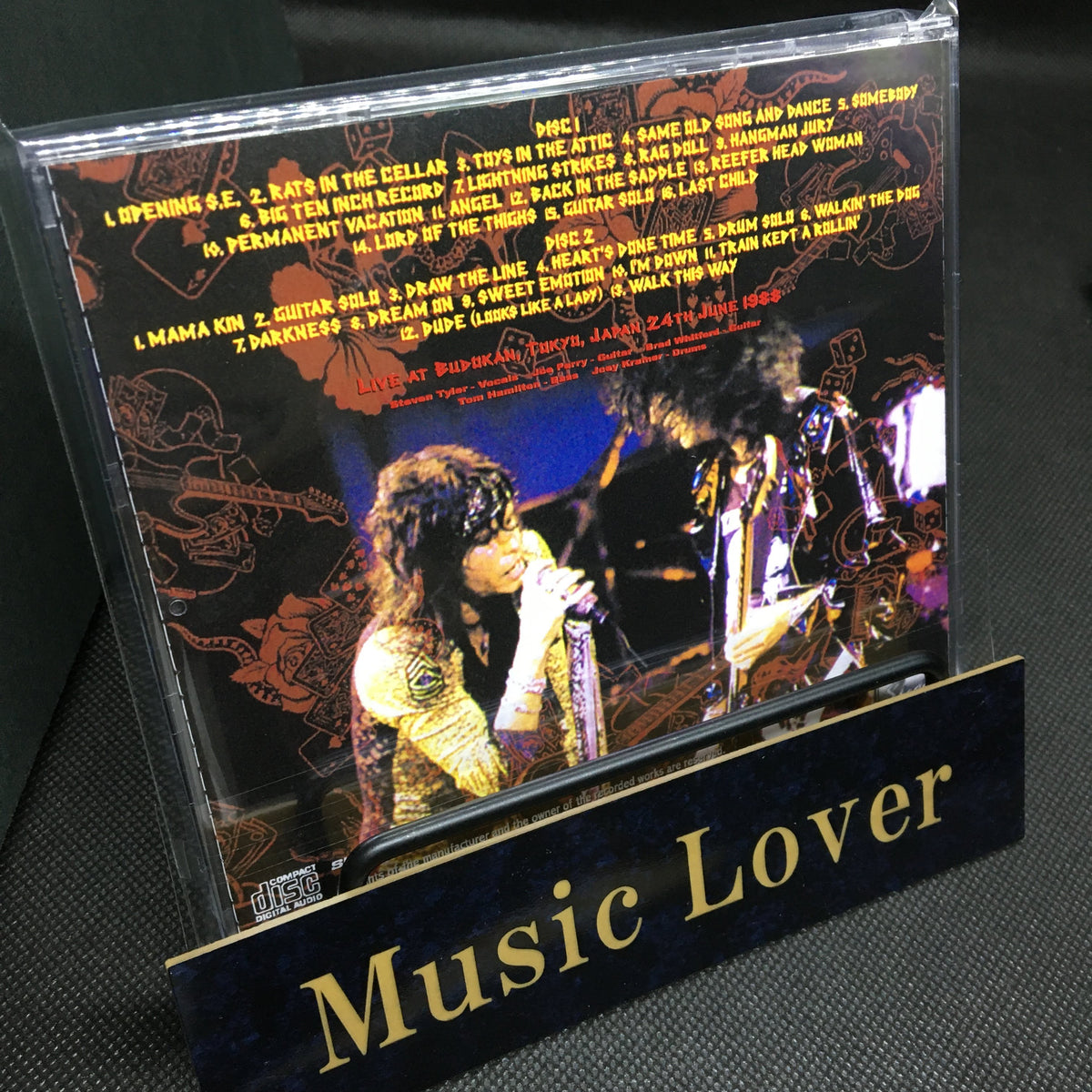 AEROSMITH / EXOTIC VACATION BUDOKAN 1988 (2CDR)